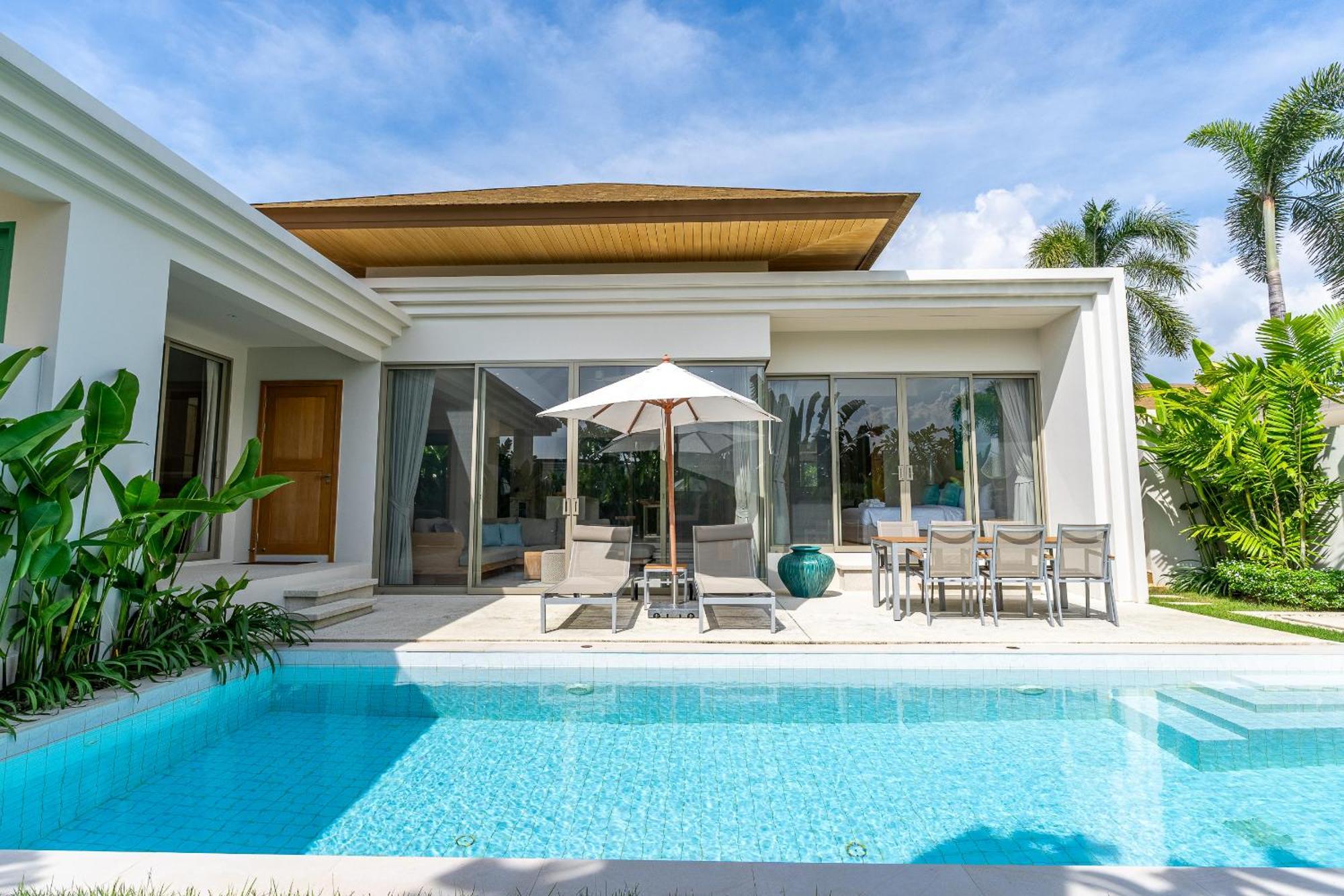 Trichada Breeze 3Br Stylish Villa, 15 Min To Layan Beach Thalang Eksteriør bilde