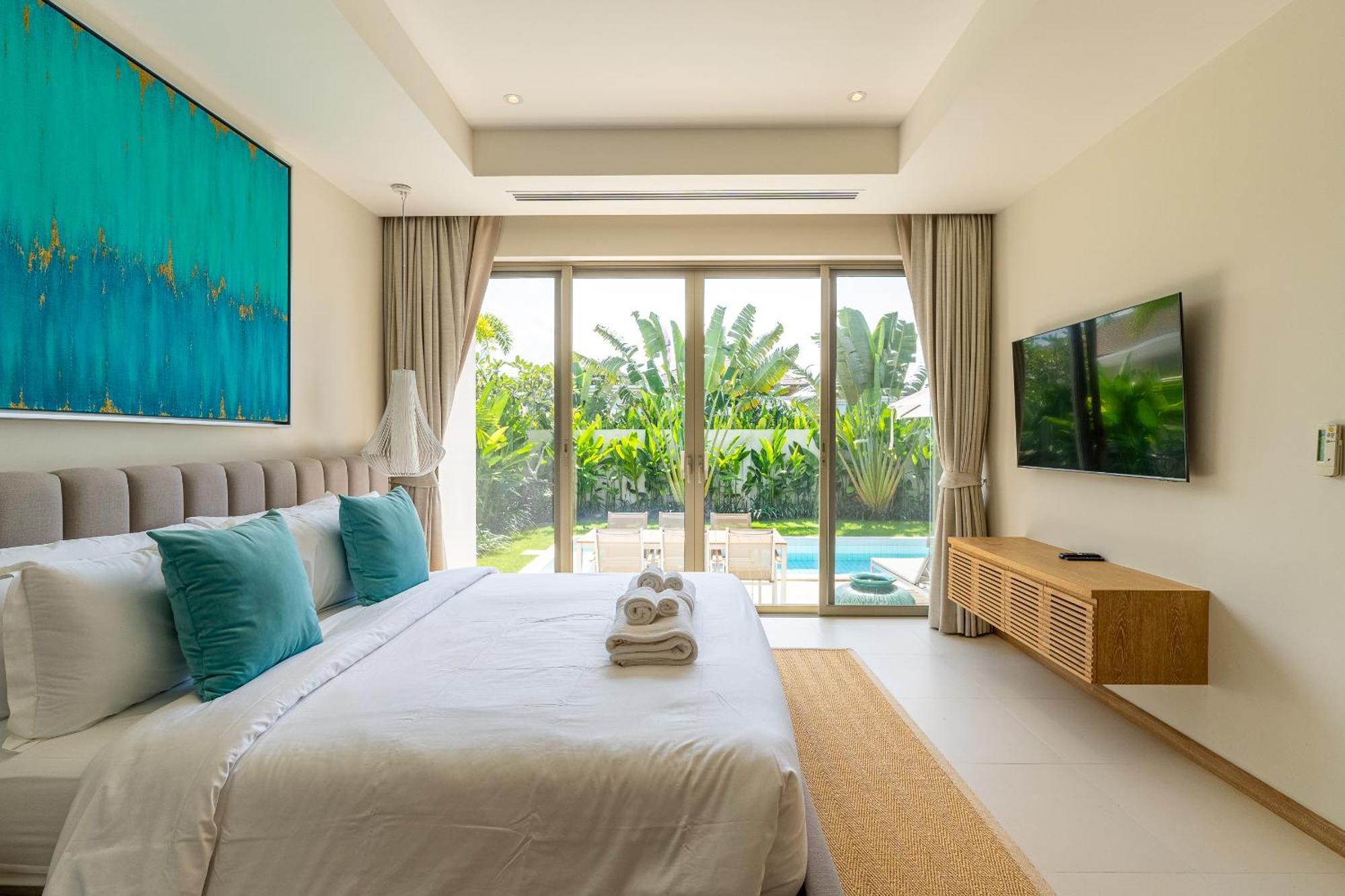 Trichada Breeze 3Br Stylish Villa, 15 Min To Layan Beach Thalang Eksteriør bilde