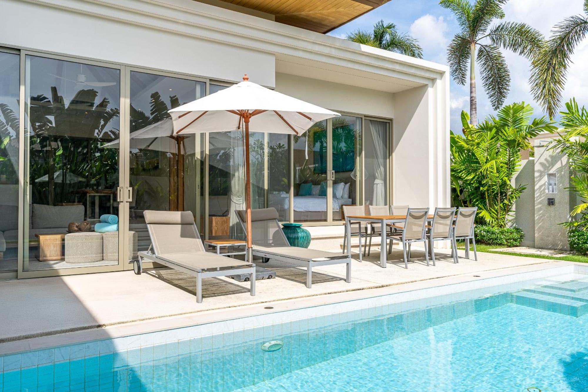 Trichada Breeze 3Br Stylish Villa, 15 Min To Layan Beach Thalang Eksteriør bilde