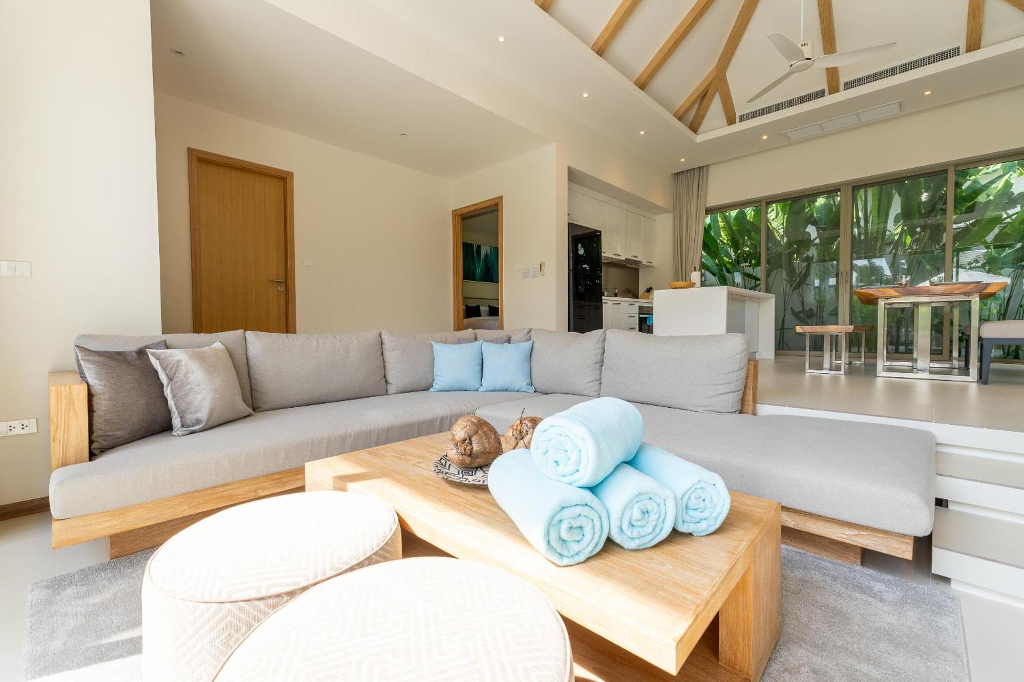 Trichada Breeze 3Br Stylish Villa, 15 Min To Layan Beach Thalang Eksteriør bilde
