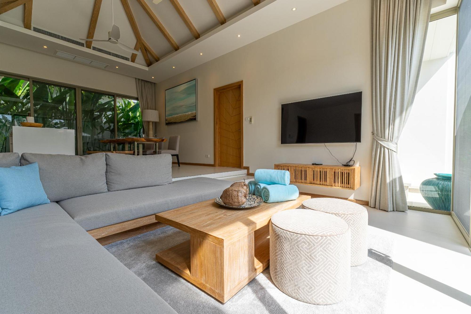 Trichada Breeze 3Br Stylish Villa, 15 Min To Layan Beach Thalang Eksteriør bilde